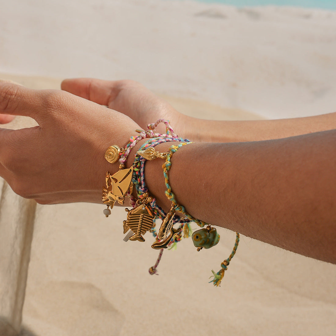 Marine Woven Diy Bracelet Stainless Steel - electronic accessories