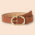 Metal Buckle PU Belt Classic Fashion Belt