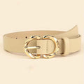 Metal Buckle PU Belt Classic Fashion Belt