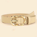 Metal Buckle PU Belt Classic Fashion Belt