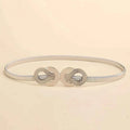 Metal Elastic Belt Women's