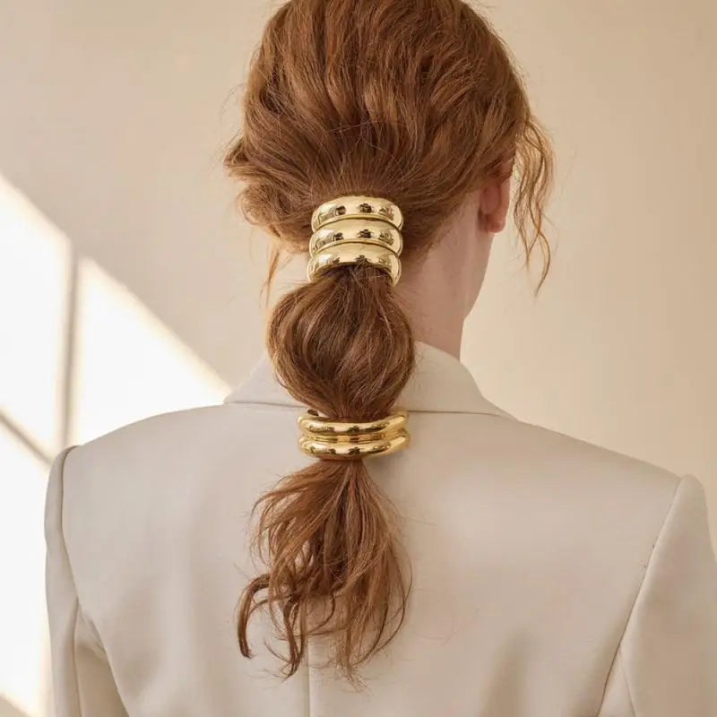 Metal Smooth Multi-Layer Hair Bands