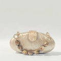 Mini Marble Bag Champagne Evening Clutch Bag