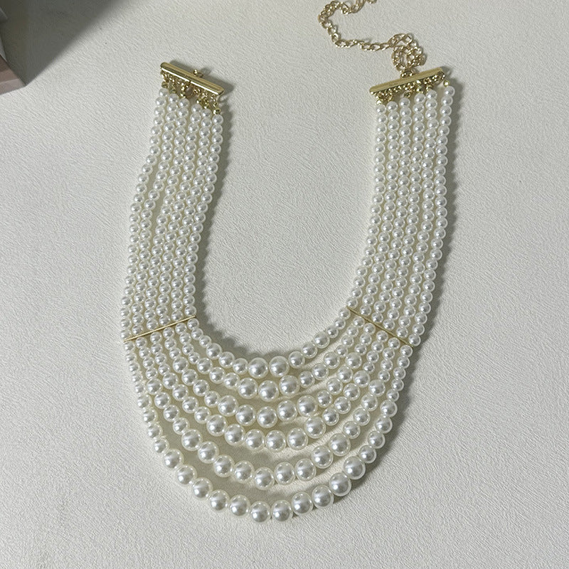 Multi-layer Pearl Necklace - electronic accessories