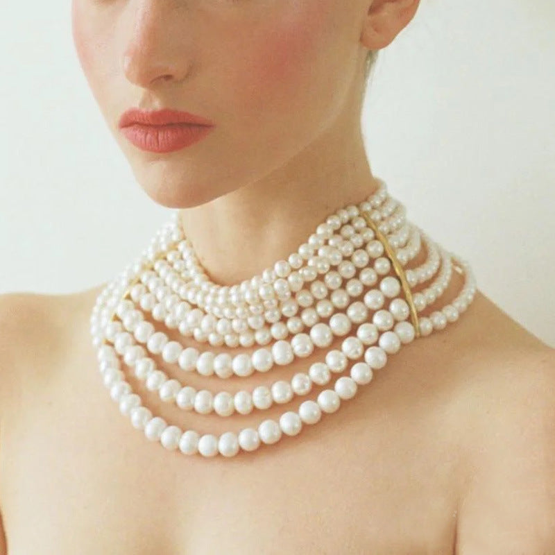 Multi-layer Pearl Necklace - electronic accessories