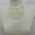 Multi-layer Pearl Necklace - Gold - electronic accessories