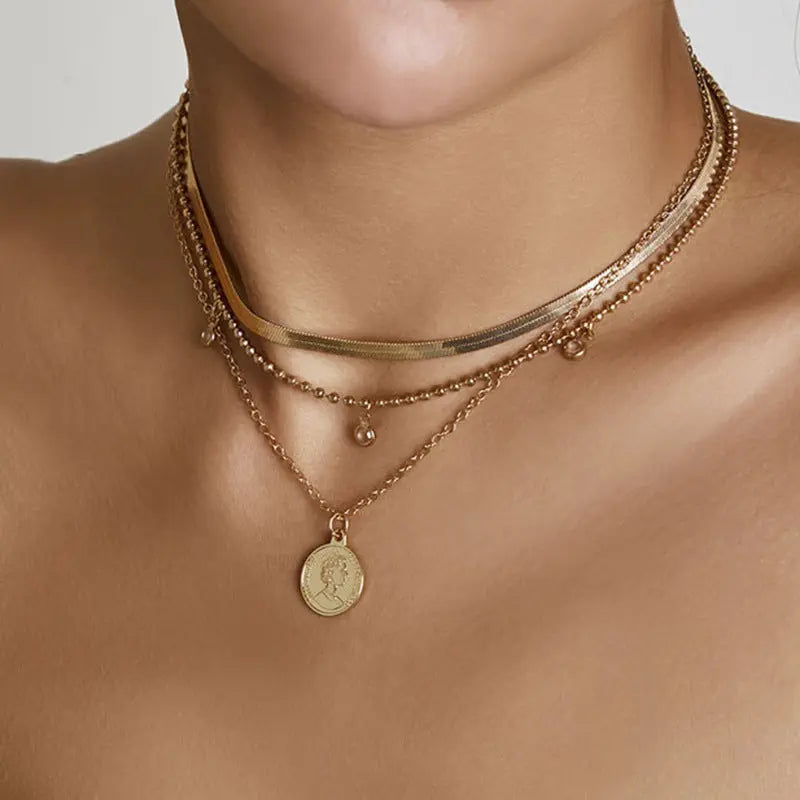 Multilayer Trend Elegant Jewelry Long Snake Chain Crystal - X0136 1 - electronic accessories