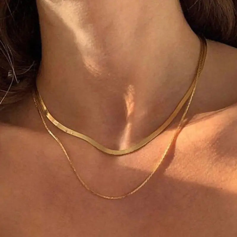 Multilayer Trend Elegant Jewelry Long Snake Chain Crystal - X089 12 - electronic accessories