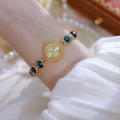 National Style Mid-ancient Light Luxury Malachite Bracelet Watch - electronic accessories