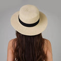 Natural Grass Woven Straw Sunshade Hat