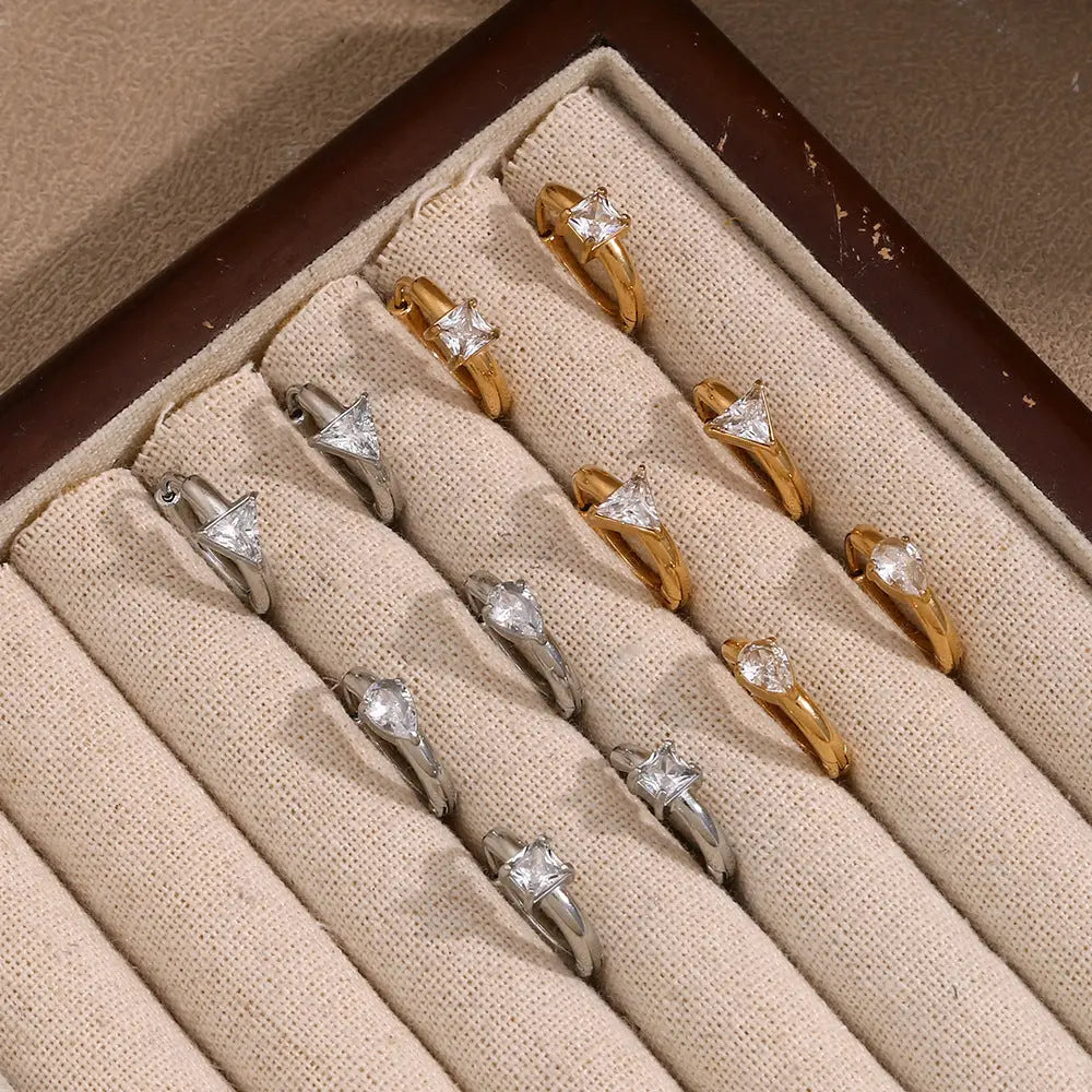 Niche Stainless Steel Ear Clip Women - electronic accessories