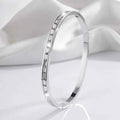 Non-fading Diamond-embedded Stainless Steel Bracelet For Women - electronic accessories