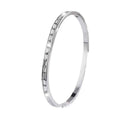 Non-fading Diamond-embedded Stainless Steel Bracelet For Women - electronic accessories