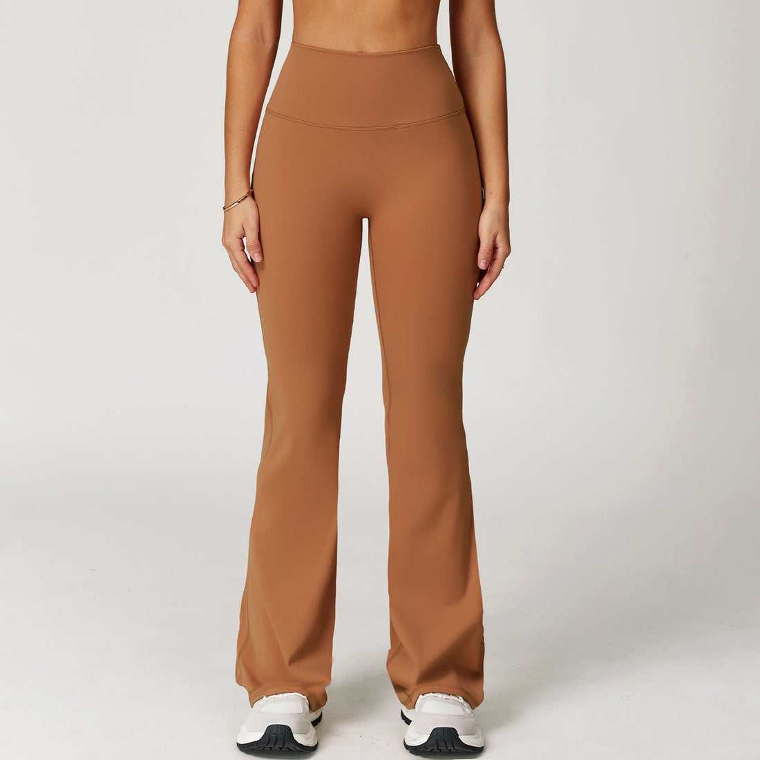 Nude Feel Casual Flared Pants Wide Leg Slimming Women - Other