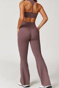 Nude Feel Casual Flared Pants Wide Leg Slimming Women - Other