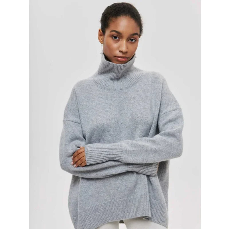 O-neck Knit Sweater Autumn and Winter Women’s