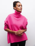 O-neck Knit Sweater Autumn and Winter Women’s - RoseRed / L