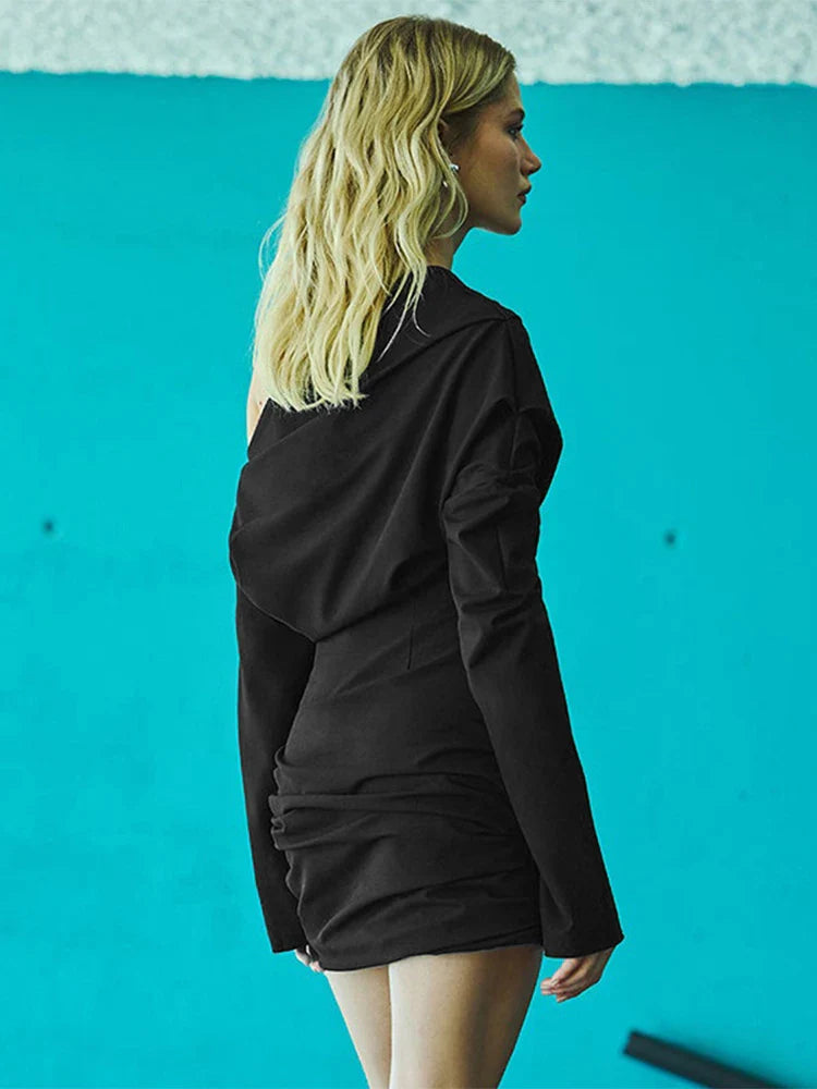 Off Shoulder Slim Mini Dress