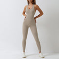 One-Piece Seamless Yoga Suit Dance Belly Tightening Fitness Workout Set