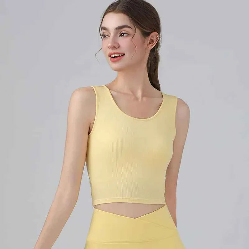 One-piece Women Yoga Backless Tank Top