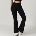 Outer Wear High Waist Wide Leg Hip Raise Yoga Pants - Advanced Black / L - Other