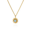 Oval Cat’s Eye Pendant Titanium Steel Necklace - G10256589 Style - electronic accessories