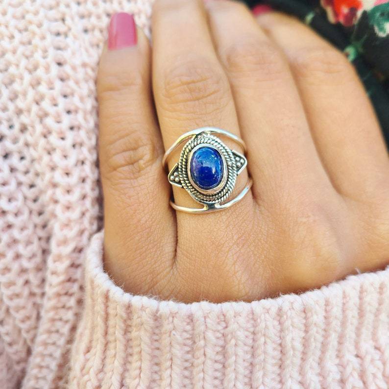 Oval Fashion Simple Personalized Stone Ring - electronic accessories