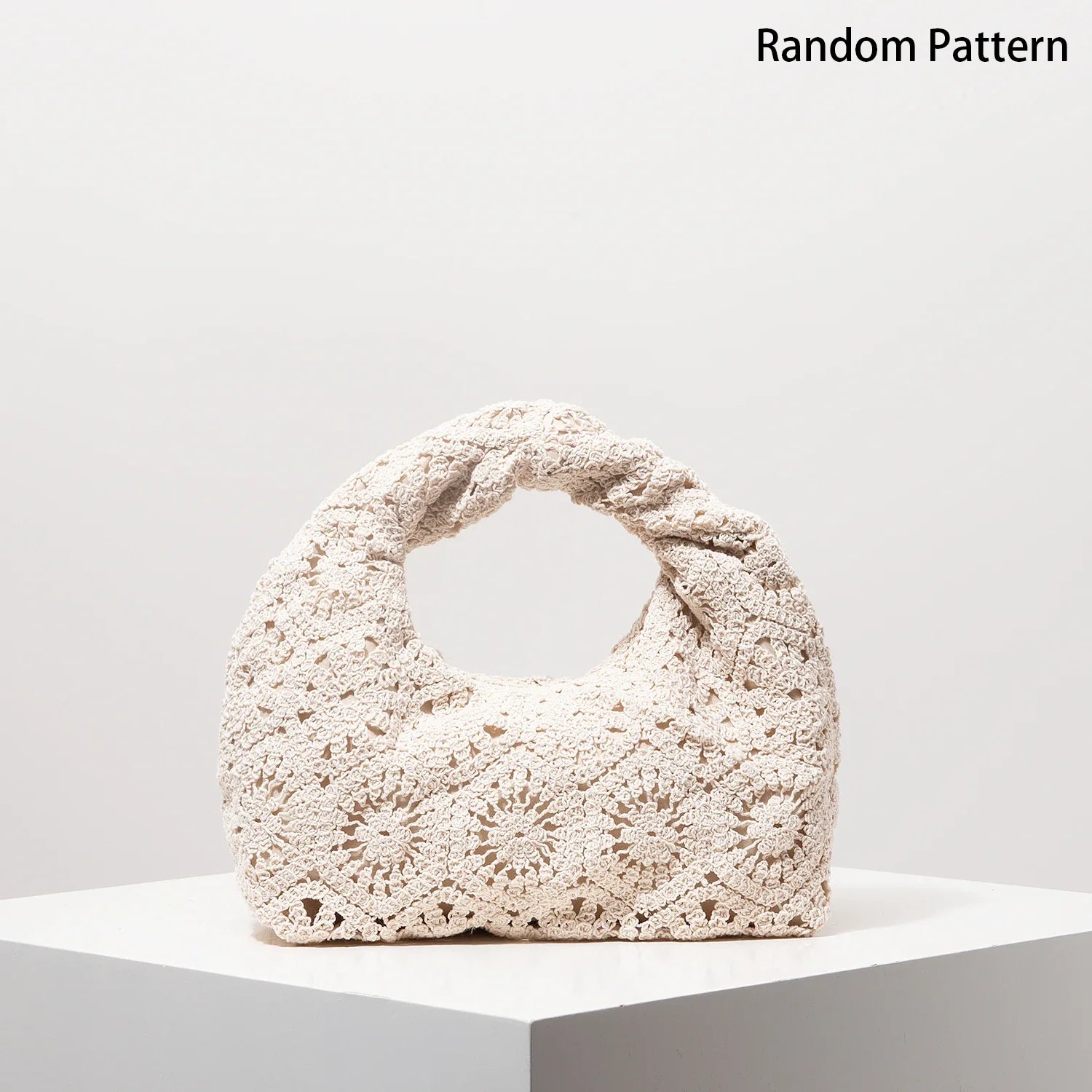 Pattern Hollow Woven Handbag Boemia Beach Bags for Women