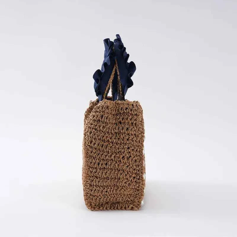 Pearls Straw Bags for Women