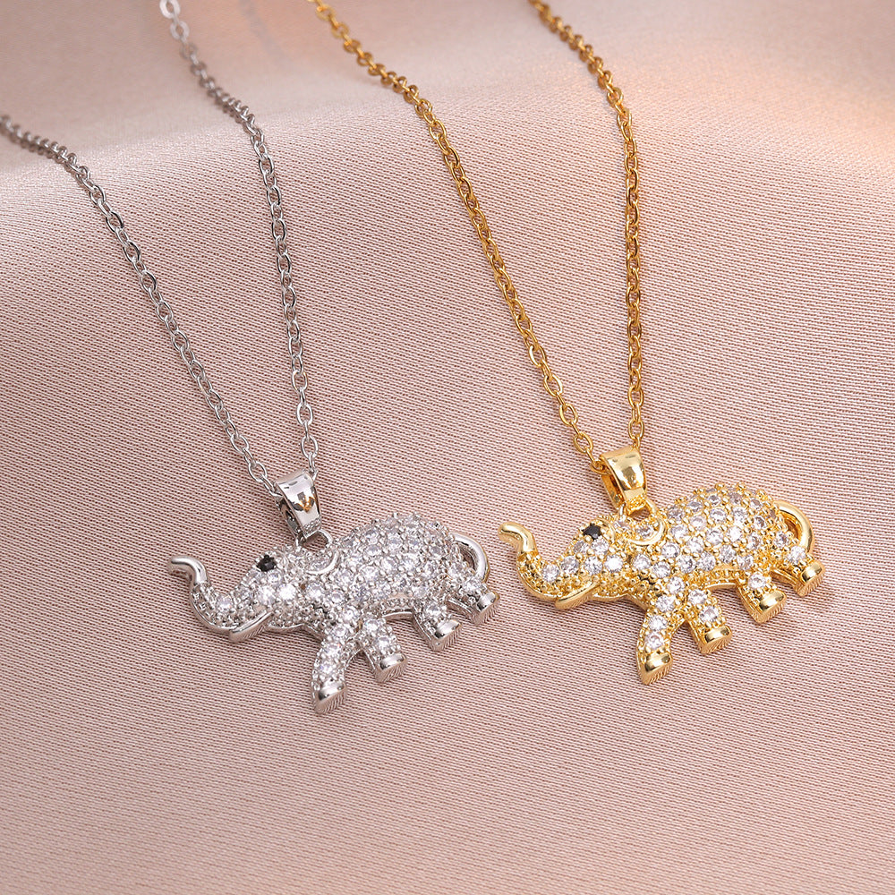 Personalized Fashion Zircon Animal Necklace - electronic accessories
