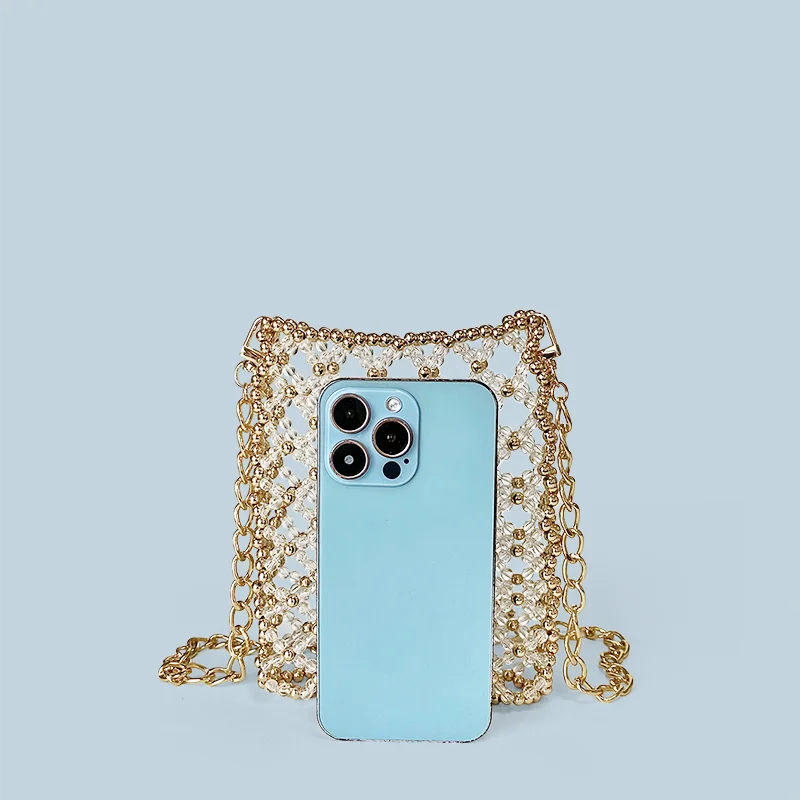 Personalized Niche Metal Texture Design Shoulder Bag - Gold