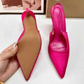 Pink Women High Heels Shoes
