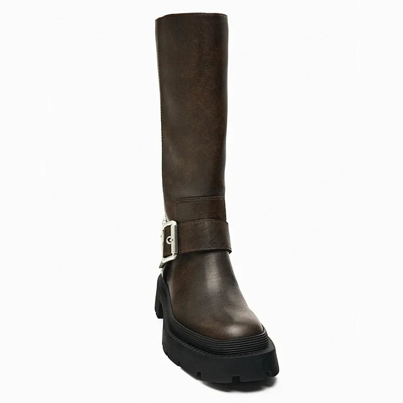 Platform Winter High Boots for Women