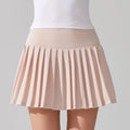 Pleated Tennis Skirt for Women - Carnation Pink / M