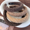 Plush Headband Wool Sponge Hair Band For Women
