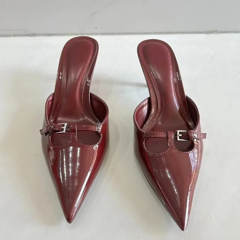 Pointed Toe High Heels Women Sandals