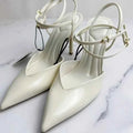 Pointed Toe Patent Leather Women Pumps