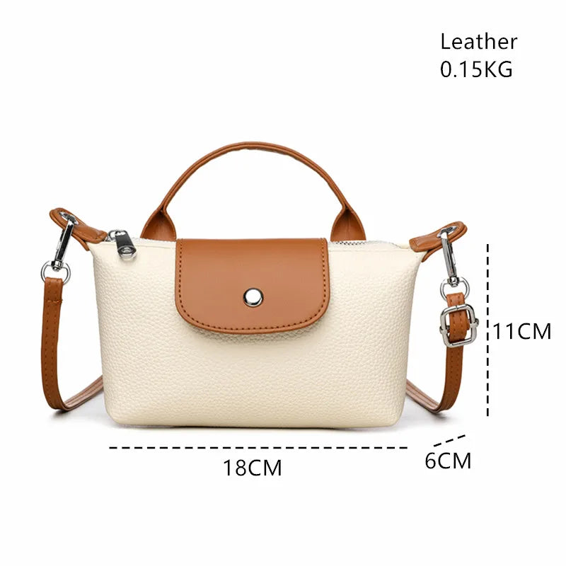 Pu Leather Single Shoulder Oblique Span Bag
