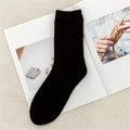 Pure Color Warm Winter Socks - sock 1 / Foot length 21-25cm