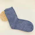 Pure Color Warm Winter Socks - sock 5 / Foot length 21-25cm