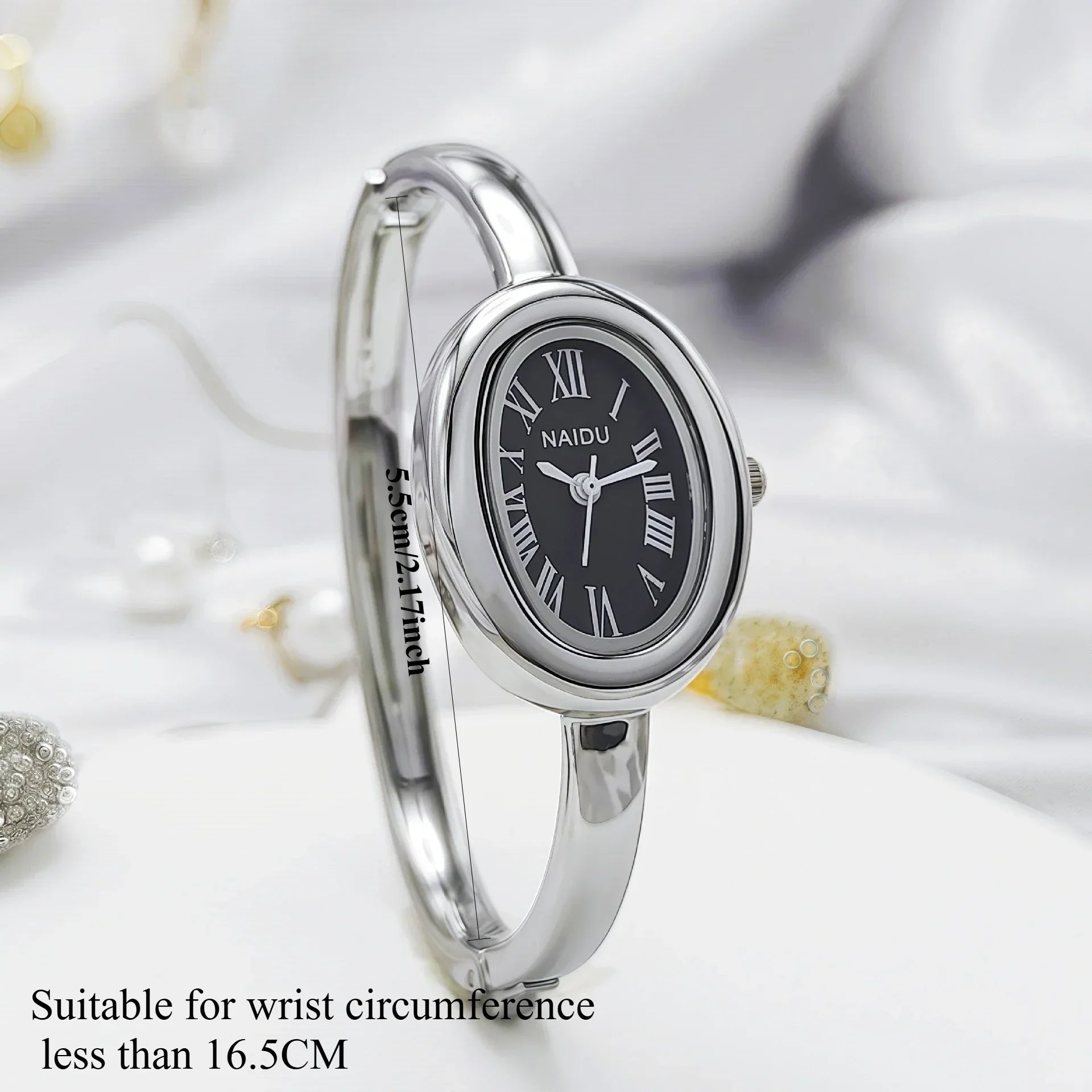 Quartz Watch for Women Stainless Steel Strap - SLBK