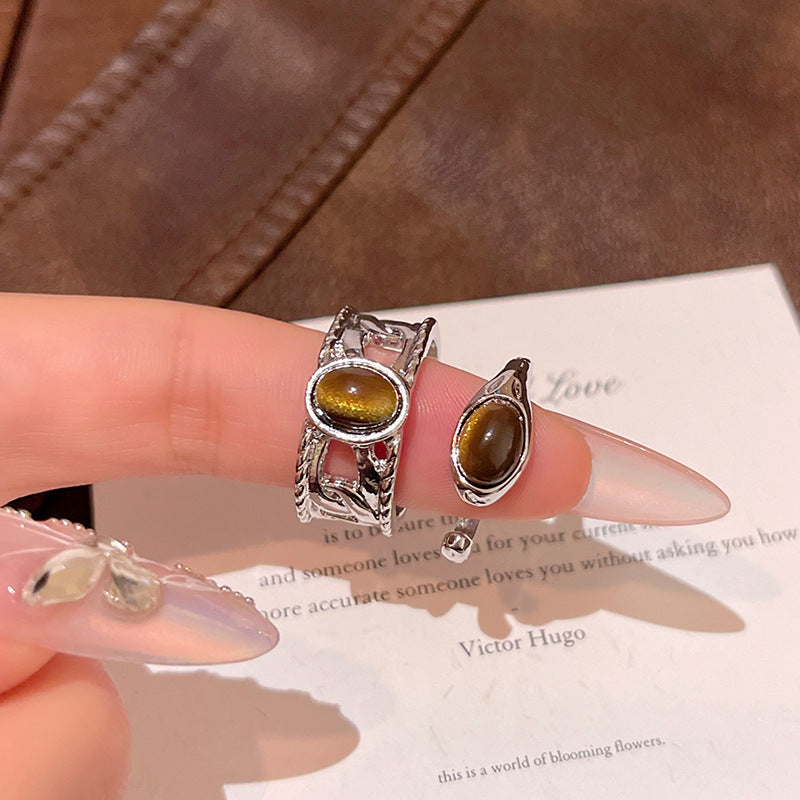 Rad Tigereye Ring Female Switchable - electronic accessories