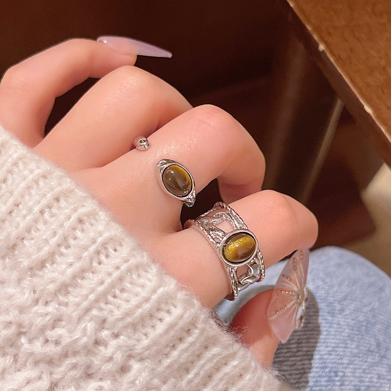 Rad Tigereye Ring Female Switchable - electronic accessories