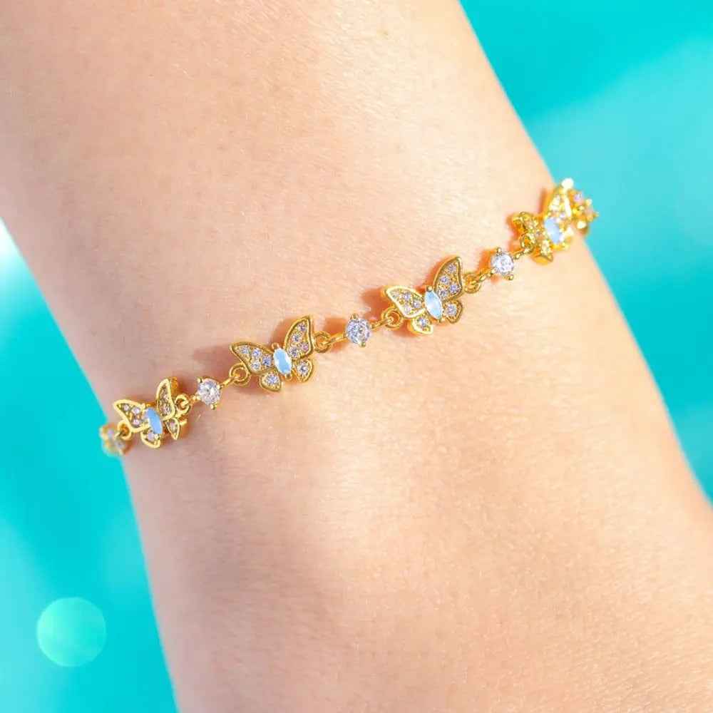 Real Gold Plating Adjustable Pull Bracelet For Women - electronic accessories
