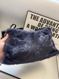 Real Mink Fur Bag Shoulder - 25