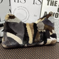 Real Mink Fur Bag Shoulder - 34