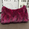 Real Mink Fur Bag Shoulder - 35