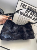 Real Mink Fur Bag Shoulder - 43
