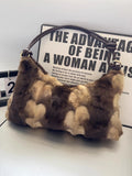 Real Mink Fur Bag Shoulder - 45