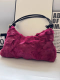 Real Mink Fur Bag Shoulder - 50 1